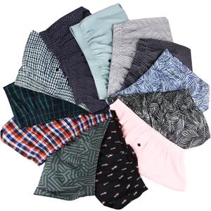Natural Feelings Classic Boxers Shorts Cotton Woven Mens Underwear Boxers Pack (Z: Men Boxer Random Styles Pack of 5)