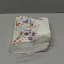 24 Pack Floral Decoupage Napkins Assorted - Gorgeous Butterflies Wildflower Watercolor Designs, 6.5 Inch Flower Cocktail Paper Napkins for DIY Crafting, Birthday Party, Art Projects & Decor