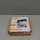 BATAVIA Electric Staple Gun, 2-in-1 Cordless Brad Nailer & Stapler Kit with 2000Pcs Nails & Staples, 4V Lithium-ion Rechargeable Nail Gun for Upholstery, Wood Working, DIY Home Projects