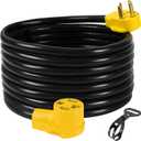 S7 25-Foot 30 Amp 4-Prong Dryer Extension Cord, NEMA 14-30P to 14-30R, Heavy-Duty 10AWG STW, UL Listed, 125V/250V, Ideal for Electric Dryers and Level 2 EV Charging