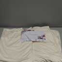 10x10ft Wrinkle Free Ivory Backdrop Curtain for Parties Soft Fabric Drapes Wedding Ivory Curtain Backdrop for Birthday Party Decorations Background for Photography 5x10ft,2 Panels