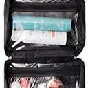 Shonpy All-Purpose Household Travel Organizer Accessory Toiletry Cosmetics Makeup Hanging Shaving kit Bag-Black