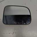 X AUTOHAUX Car Rearview Left Driver Side Heated Mirror Glass Replacement W/Backing Plate for Jeep Grand Cherokee 1999-2004