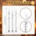 Jutom 3 Pieces Christmas Countdown Candle Nativity Candles Calendar Candle Advent Calendar for Christmas Birthday Baby Shower Favor (Nativity)