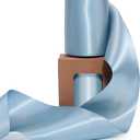 LaRibbons Light Blue Satin Ribbon 3 Inch x 10 Yards Continuous Light Blue Ribbon for Flower Bouquet, Chair Sashes, Baby Shower, Garland, Gift Wrapping, Christmas Decor, Craft Project