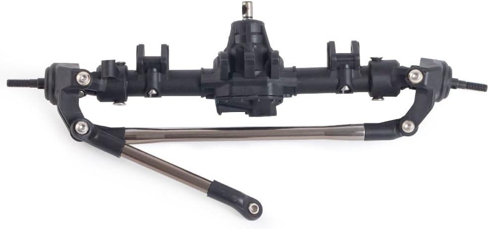 SCX10 II Axles Forward Transmission,Plastic Straight Front Axle with Metal Bevel Gear for 1/10 RC Crawler Axial SCX10 II 90046 47 RGT 86100 (Front Axle)