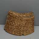 CENBOSS Rattan Christmas Tree Collar, Wicker Tree Skirt & Stand Base Cover (Brown Wash, 30 inch)