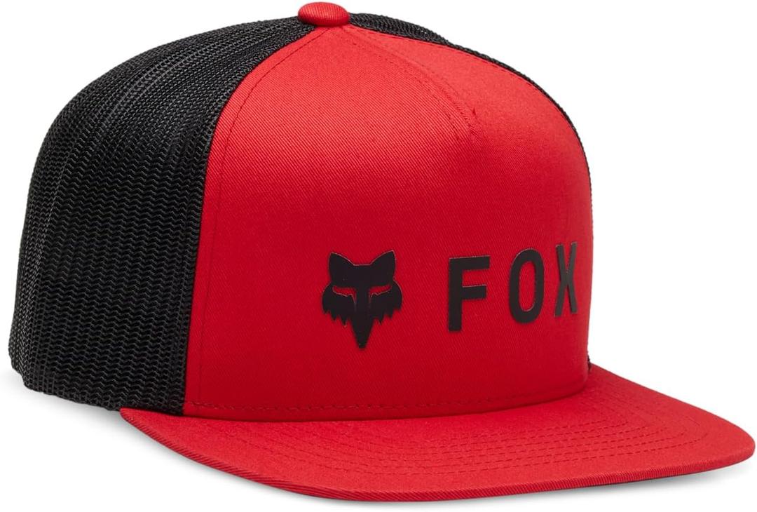 Fox Racing Men's Absolute Mesh Snapback (Flame Red)