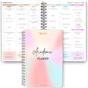 20252026 Academic Planner  Weekly Hourly Time-Blocking Planner with Monthly & Annual Calendars  A5 Size  Soft Touch Cover  Premium 120gsm Paper  100-Page Student Organizer for School Year | Colorful