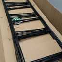 6 Packs Tomato Cages for Garden, 12"12"48" Plant Support Cage with Different Spacing, Green Metal Trellis for Climbing Plants Like Cucumber, Flowers