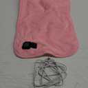 USB Heating Pad, Car Heating Pad 18"x 12", Portable Heated Pads for Travel, 5V Heated  3 Heat Settings, Machine Washable, Pink