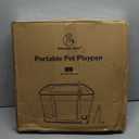 44x34x24 Inches Dog Playpen,Pet Playpen,Foldable Puppy Cat Playpen,Portable Exercise Kennel Tent Crate,Water-Resistant Breathable Shade Cover,Indoor Outdoor Travel Camping Use for Small Animals(L)