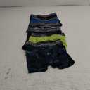 Hanes Boys' Big Performance Tween Boxer Brief Pack, X-Temp Mesh Stretch Underwear, Black, 6-Pack (Small)