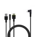 HUION 3-in-1 Cable for KAMVAS Pro 12/13/16 Graphics Drawing Monitor