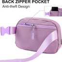 Initial Letter Patch Belt Bag Fanny Pack Crossbody Bag for Girls, Birthday Gifts for 4 5 6 7 8 9 10 11 12 13 Year Old Girls,Easter Purse Gifts for Teens Kids (Purple-M)