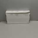 1 Set SHLPDFM Valve Covers Fabricated Silver Polished Aluminum Tall Valve Covers 1/4" Billet Rail Fits for Chevy SBC 283 302 305 327 350 383 400 6351 Engine blocks 1958-1986