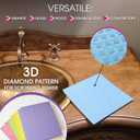 Swedish Dishcloths  Eco-Friendly Reusable Kitchen Towels  10 Pack Cleaning Cloths for Dishes, Counters & Surfaces  Super Absorbent, Compostable, Zero-Waste Alternative (Yellow)