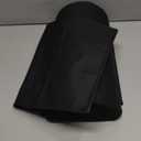 Non-Slip Neck Pillow for Recliner-Adjustable and Removable Leather Recliner Pillow-Neck Pain Relief Support Head Pillow for Travel Home Recliner Sofa Armchair(Black)