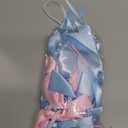 4 Hair Bows for Women Pink Light Blue Bows Accessories for Women Girls Teens (Pink, Blue)
