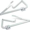 55-2 Attic Ladder Hinge Arms,Pull Down Attic Ladder Parts Compatible with Werner Mk 5,WU2210,W2208,W2210 Fit for Werner Series Attic Ladders Made After 2010,Attic Ladder Hardware Kit-1 Pair