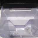 EUHOMY Countertop Ice Maker Machine with Handle, 26lbs in 24Hrs, 9 Ice Cubes Ready in 6 Mins, Auto-Cleaning Portable Ice Maker with Basket and Scoop, for Home/Kitchen/Camping/RV. 