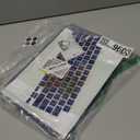 IBENZER Compatible with 2025 2024 2023 2022 MacBook Air 13 inch Case M4 A3240 M3 A3113 M2 A2681, Hardshell Case & KeyboardCover & ScreenFilm & Type-C for Mac Air 13.6, Crystal Purple, KK-CYPU+2TC