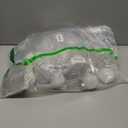 60mm/2.36inch Clear Christmas Ornaments, 30ct Shatterproof White Christmas Tree Ornaments Set Transparent Hanging Balls with Stuffed Decorations for Halloween Thanksgiving Xmas Wedding Party Home