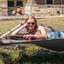 SUNCREAT Hammocks Replacement Hammock for Stand, 475 lbs Capacity, Brown