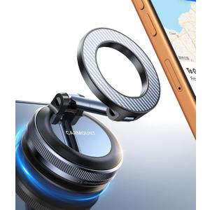 for Magsafe Car Mount carmount 2.0 Magnetic Phone MountTrue Military-Grade Durability Vacuum Magnetic Phone Holder for Car Tripod Cell Phone Car Mount Gifts for Mothers Day for iPhone 17 16 Samsung