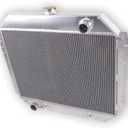 Full Aluminum Radiator for 1966-1979 67 68 69 70 71 72 73 74 75 76 77 78 Ford F100 F150 F250 F350 V8 Radiator