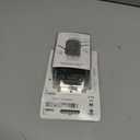 Leviton SureSlide Dimmer Switch for Dimmable LED, Halogen and Incandescent Bulbs, 6672-1LW, White