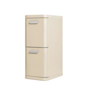 Caraway Stainless Steel 2-Drawer Recycling Bin
