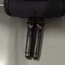 Portable Bluetooth Speaker with 2 Wireless Microphones, IPX5 Waterproof Speakers with Deep Bass & LED Lights, Loud Stereo Portable Speaker for Outdoor Indoor Home Parties Hiking Camping