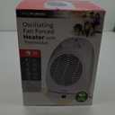 Pro Fusion Heat FH-101A 750/1500 Watt White Oscillating Fan & Heater
