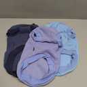 3 Pack Dog Shirt for Small Supplies Functional Waffle Dog Clothes Warm Soft Sweatshirt Outfit for Dogs Cats Pet Apparel, navy+blue grey +blue, S (Back: 11.8",Chest: 15.7", 5.5-10Ibs)