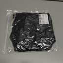 Women's Bubble Mini Skirt High Waisted Flared A Line Y2k Party Club Skirts (Black, M)