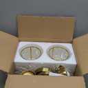 Crystal Wall Lamp Modern Wall Sconces LED Wall-Mounted Decorative Lighting Compatible with Living Room Bathroom Bedroom Hallway Bedside Decor Lamp, 2 Pack