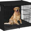 Easy-Going Dog Crate Cover 30 Inch Dog Kennel Cover for Dog, Cage Covers for Dog Crates Fit (30" Lx19 Wx21 H) Black