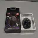 Transformers Vertical Ergonomic Mouse with LED Screen & Knob Control, Rechargeable Vertical Mouse Wireless, 3-Device Connectivity (2.4G + Dual Bluetooth), Quiet Clicks, Computer Mice for PC/Mac/Laptop (Black)