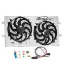 Shroud Electric Fan Kit For 1999-2014 Chevy Silverado Suburban Escalade GMC Yukon
