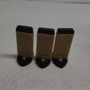 3 Pcs Cat Steps and Perches for Wall, Climbing Shelf With Hemp Rope, Wall-Mounted Furniture Set With Scratching Pads for Playing (Black)