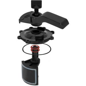 2-Port/3-Port Pool Valve Rebuild Kit Compatible with Jandy 2-way/3-way 4715, 4716, 4717, 4724 Valves, and Jandy Gray Series Valves, Includes Handle 7433, Valve Cover 4606, Diverter Valve 4720 (1 Pack)