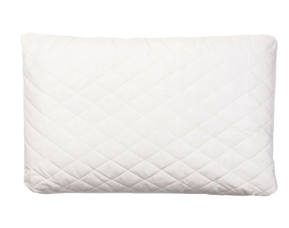 Martha Stewart Cotton Quilted Bed Pillow 2 Pack, Standard/Queen, Memory Foam Cluster