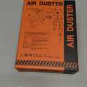 Mini Ultra-Slim Electric Compressed Air Duster 150,000RPM Super Power, Rechargeable Cordless Air Duster, Powerful Airflow for Computer, Keyboard, Outdoor, House and Car, Black