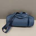 co2CREA Case for JBL Charge 6 Waterproof Portable Bluetooth Speaker, Hard Travel Bag with Detachable Shoulder Strap (Blue Case)