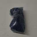 Women Denim Shirt Dress V Neck Short Sleeve Long Bottom Down A-Line Jeans Dresses with Pockets (Deep Blue), Size: Large