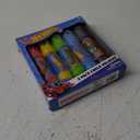 Sunny Days Entertainment Hot Wheels Jumbo Chalk Holders | 5 Chalk Sticks with Holders for Kids | Sidewalk Chalk for Toddlers