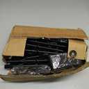 Trampoline Anchors Set Of 16 - Heavy Duty Trampoline Stakes - Ground Anchors Resistant High Wind - Ground Stakes Heavy Duty with Straps (Black)