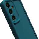 Puxicu Slim Case for Samsung Galaxy A04E, Enhanced Camera Protection, Shockproof Skin-Friendly Touch Soft Case Cover for Samsung Galaxy A04E Phone, Deep Blue