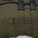 Warm Dog Coat Double Layers Dog Vest, 4 Legs Covered Windproof Waterproof Reflective Warm Dog Vest Outdoor Skating Dog Costume for Small Medium Large Dogs Olive XL (XL (back 16.5"))